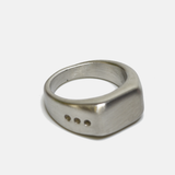 Dotted Signet Ring