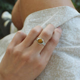 Tiger's Eye Ring - Silver