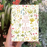 'You Made A Baby' - Greeting Card