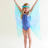 100% Silk Fairy Wings - Sea