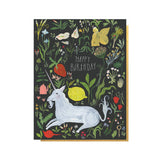 'Happy Birthday' Unicorn - Greeting Card