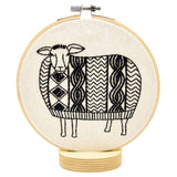 Sweater Weather Sheep - Complete Embroidery Kit