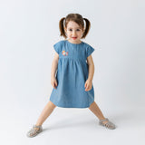 Marshmallow Dress - Light Denim