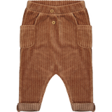 'Pax' Corduroy Baggy Pants - Brown