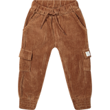 'Pyke' Corduroy Cargo Pants - Brown