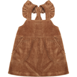 'Alyssa' Corduroy Pinafore - Brown