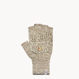 Oatmeal Melange Convertible Fingerless 'Glomitt'