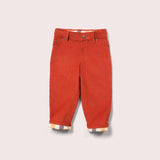 Corduroy Adventure Jeans - Burnt Ochre