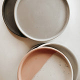 Large Round Concrete Tray